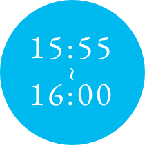 15:55 - 16:00